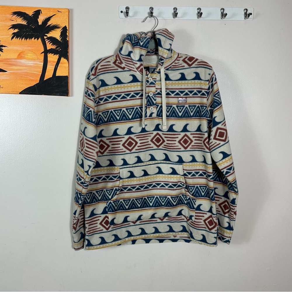 O'Neill Multicolor Patterned Turtleneck Sweater N… - image 4